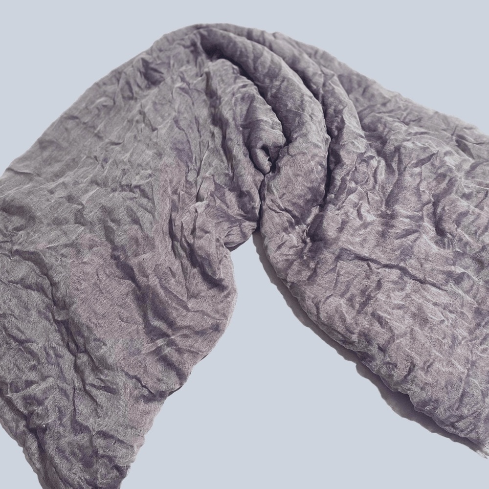NWT - Nordstrom - Navy Dusk Scarf Modal & Silk Stripe Scarf